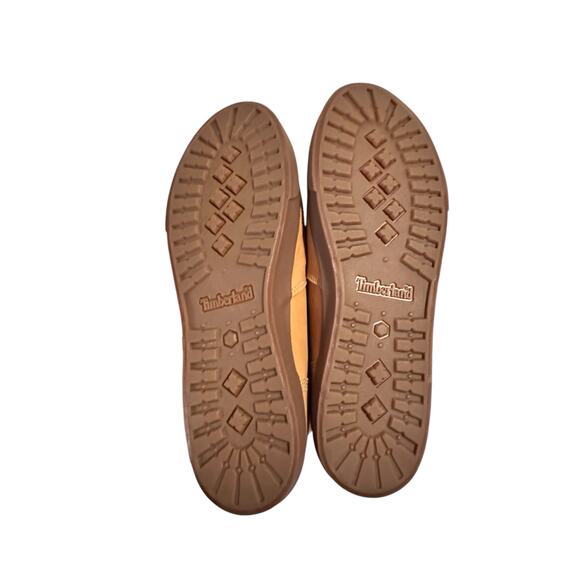 NWOT Timberland Women's Camel Nubuck Leather Dausette Fleece Fold Down Boot 10 - Picture 3 of 8